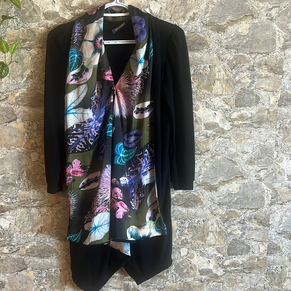 Roberto Cavalli cardigan with 100% silk
